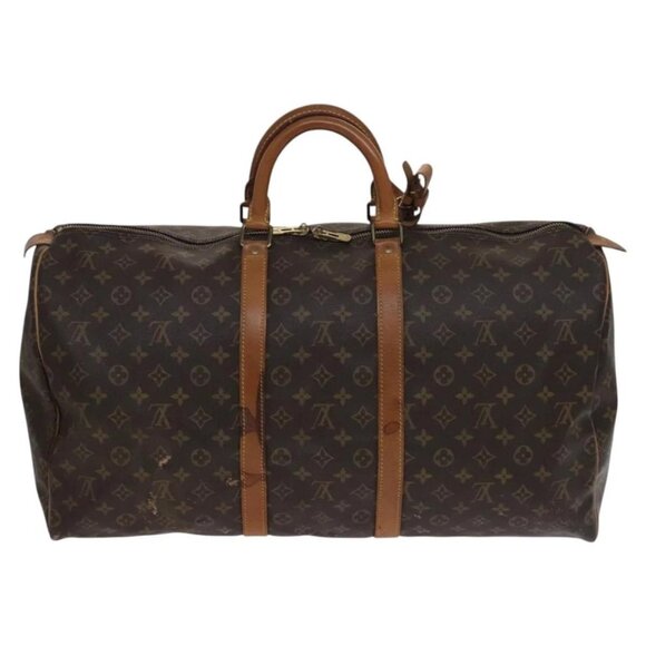 LOUIS VUITTON Monogram Keepall 55 Boston Bag - Picture 2 of 16